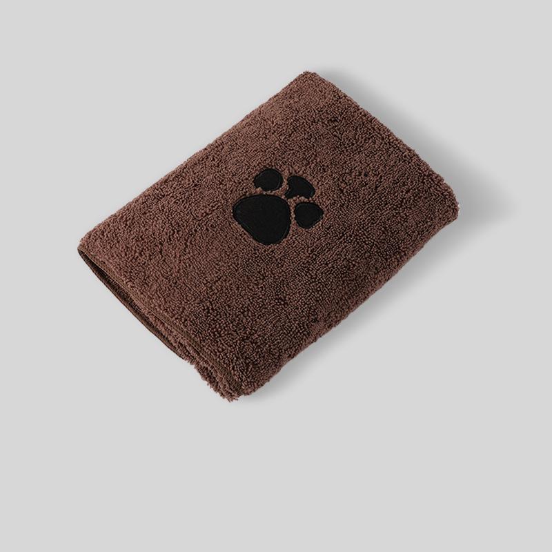 Super Absorbent Quick-Drying Microfiber Pet Bath Towel for Dogs and Cats