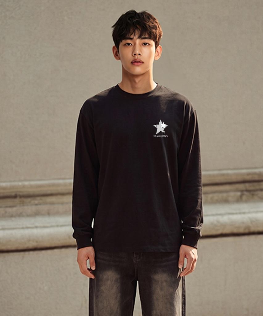 VANNWORKS 2Star Horse Long Sleeve (Vls0230) Black