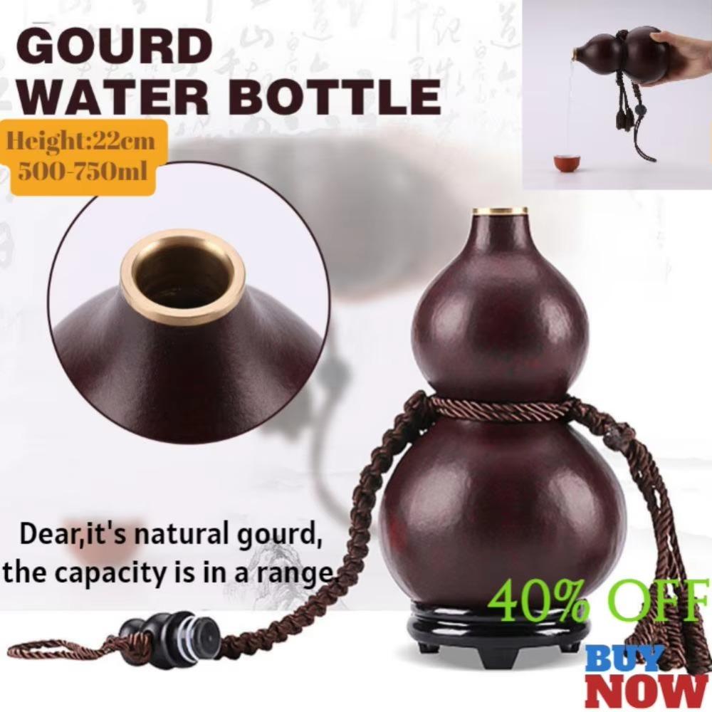 500ML Wine Bottle Chinese Retro Water Kettle New Cycling Kettle  Outdoor Fitness