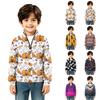Kids Knit Halloween Print Top for Festive Occasions
