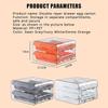 Transparent Egg Storage Container With Food Grade Material And 32 Egg Capacity Perfect For Kitchen Refrigerator Use