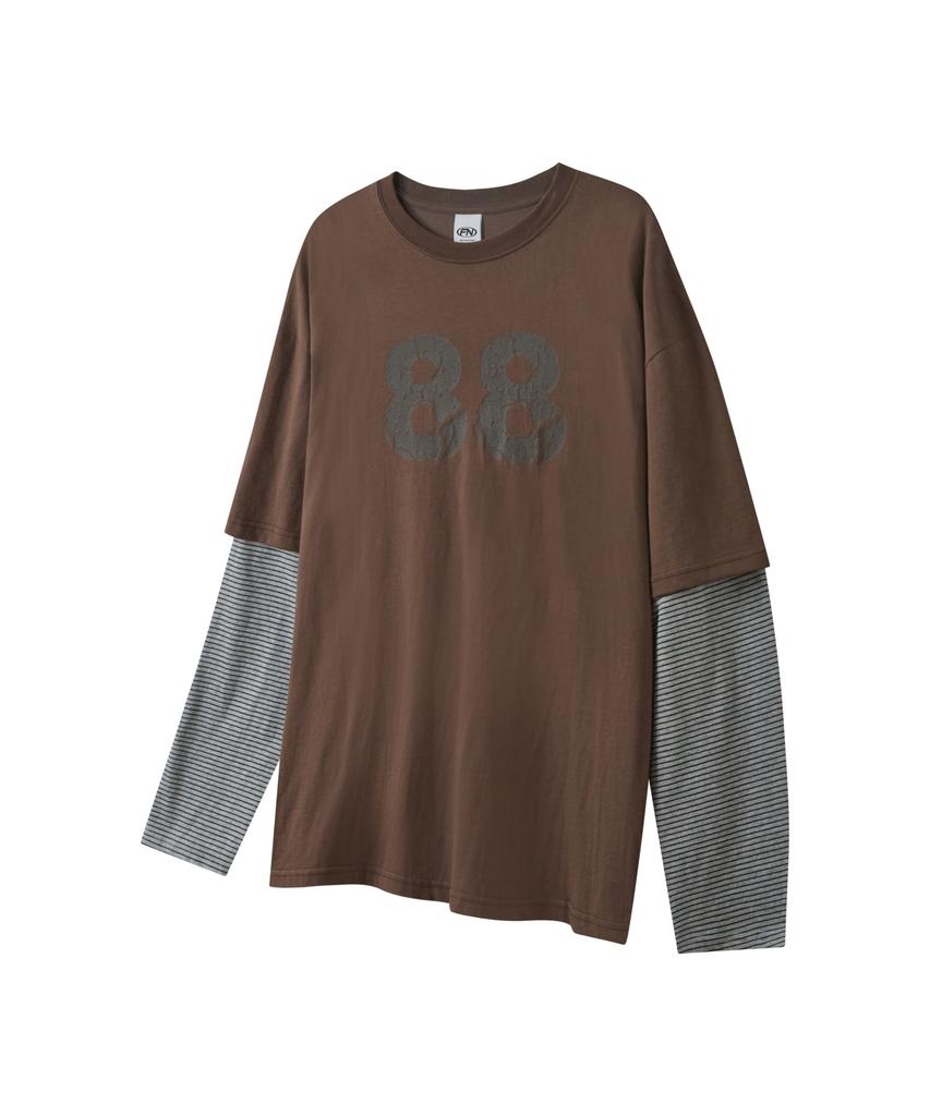 FERNOV 88 Layered Long Sleeve Brown