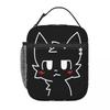 Boykisser Katze Isolierte Lunchtaschen Lebensmittelbehältertaschen Tragbare Kühlboxen Thermische Lunchboxen Für Schule Büro