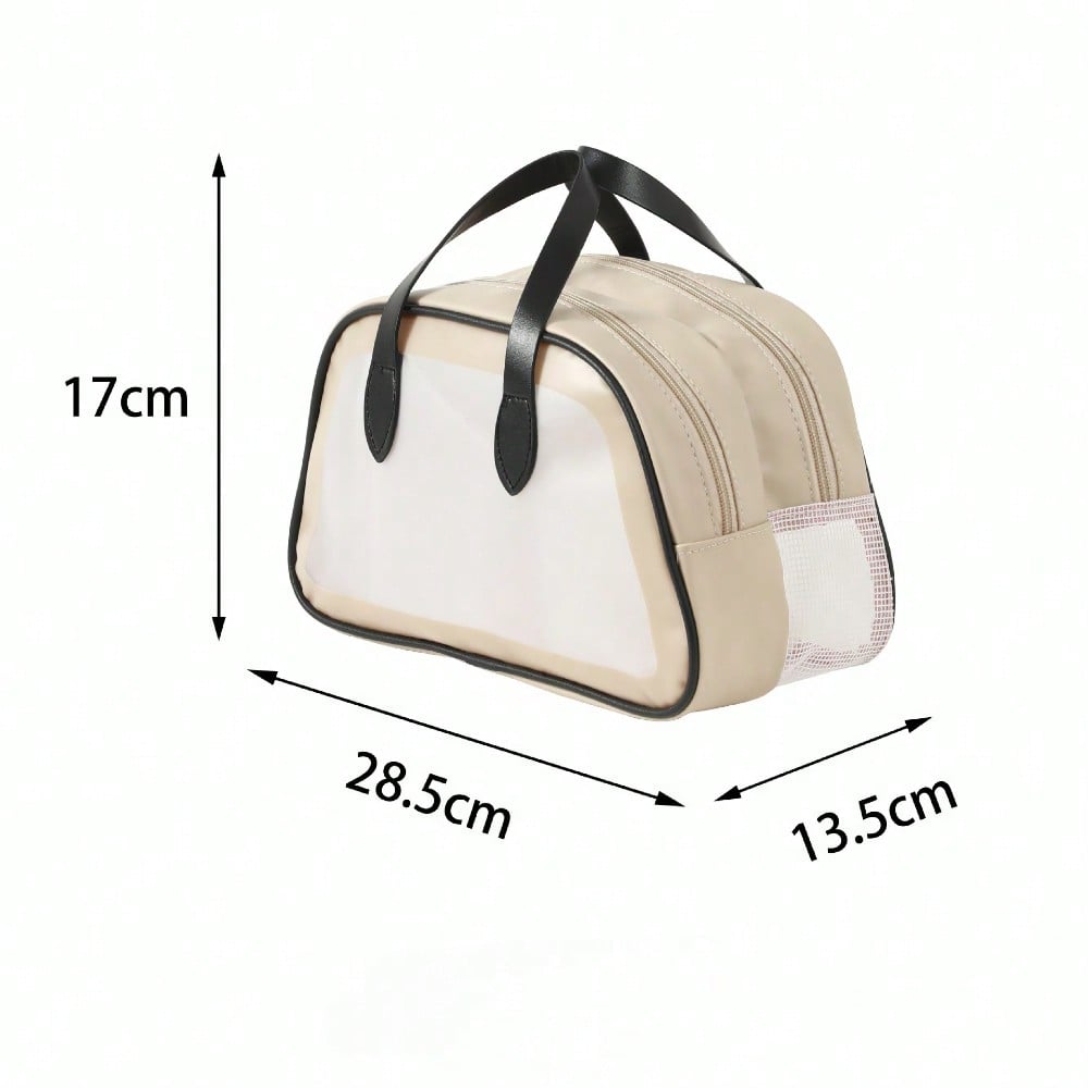 Keystone Dry And Wet Separation Toilet Bag Cosmetic Bag Women's Portable Large-Capacity Travel Storage Bag Swimming Bath Waterproof Bag