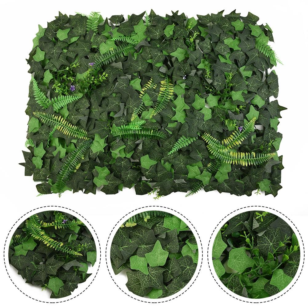 Simulation Wall Plant Artificial Square Plastic Lawn Decoration Family