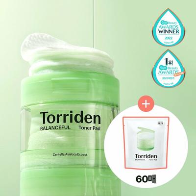 Balanceful Cica Toner Pad 60P podwójne opakowanie (Wkład 60P+60P)