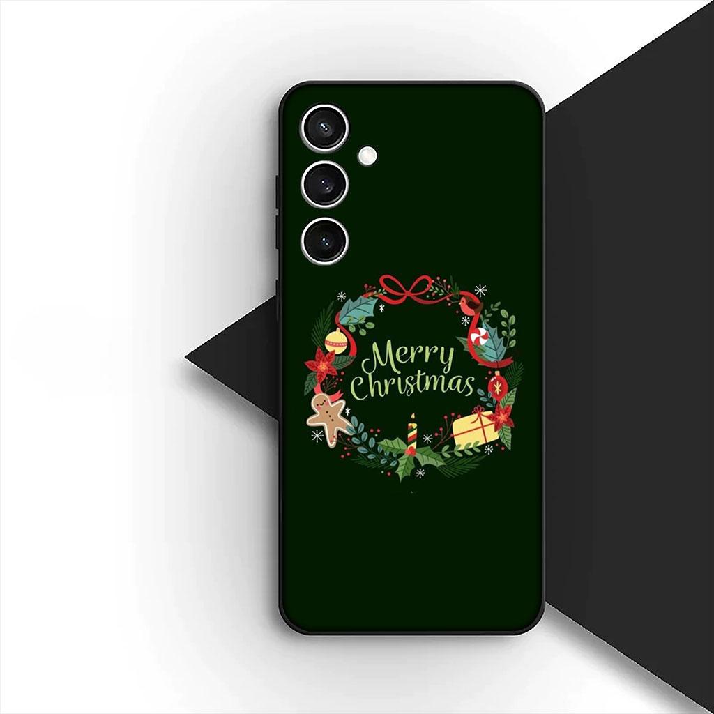 Snow Merry Christmas Deer gift Santa Claus Cover for Motorola Moto G55 G45 G75 G85 G13 Edge 50 30 Fusion 40 NEO Ultra Pro Case