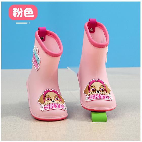 Paw Patrol Children's Rain Boots Non-Slip for Toddlers and Girls, Waterproof Shoes for Kids and Students