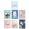 Carini Quaderni Spiralati A5, Diari Animaletto Kawaii, Quaderno con Fogli Rigati 20,7 x 14 cm, Diario di Scrittura da 60 Fogli per Scuola Ufficio Bambini Adolescenti