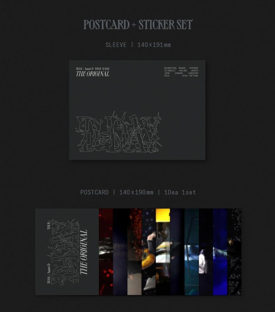 SUGA Agust D TOUR The Original 'D-DAY' (Korean Edition)