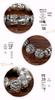 Men's Pixiu Thai Silver Dragon Head Prayer Beads Bracelet