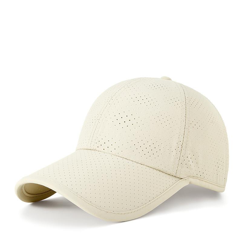 New Summer Waterproof Mesh Baseball Cap For Men Outdoor Sun Protection Breathable Nylon Hat