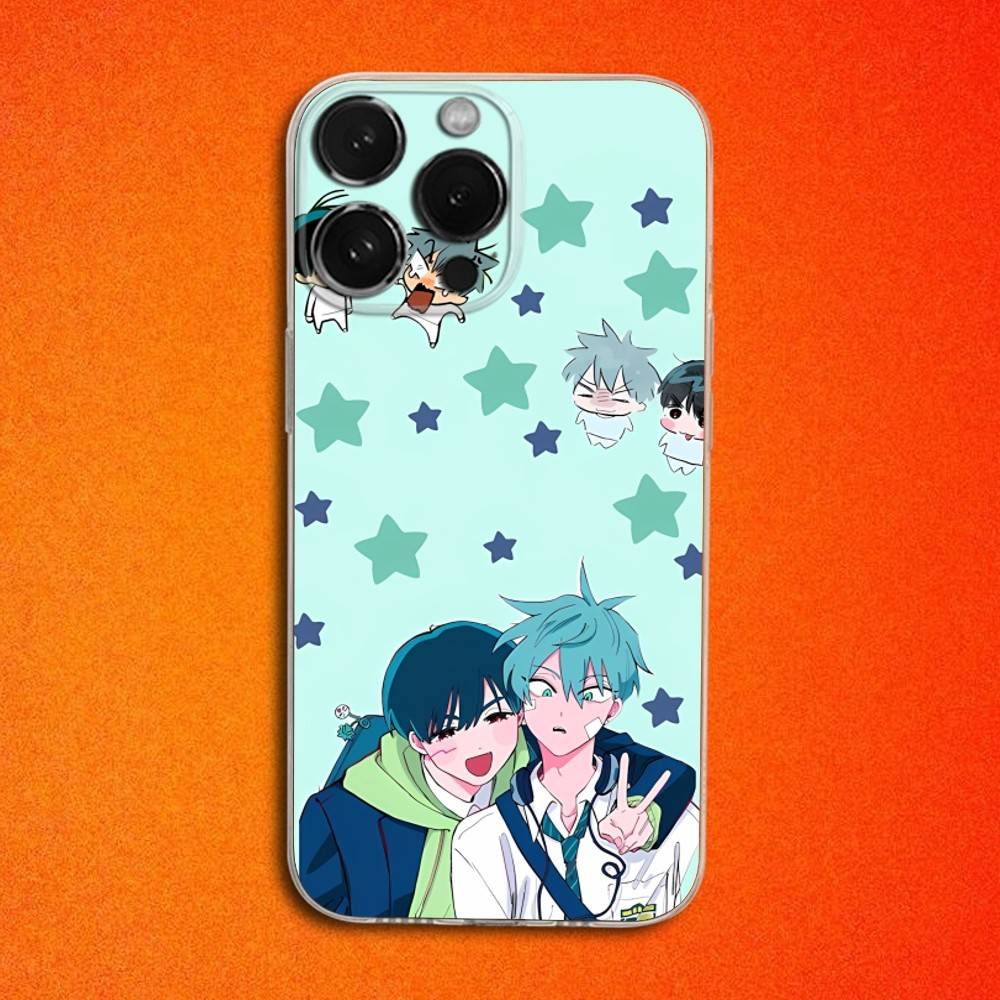 

A-Alien C-Cartoon Stage Phone Case For iPhone 17,16,15,14,13,12,11,Pro,Max,Plus,E,SE4,Air,Mini Transparent Cover iPhone16e