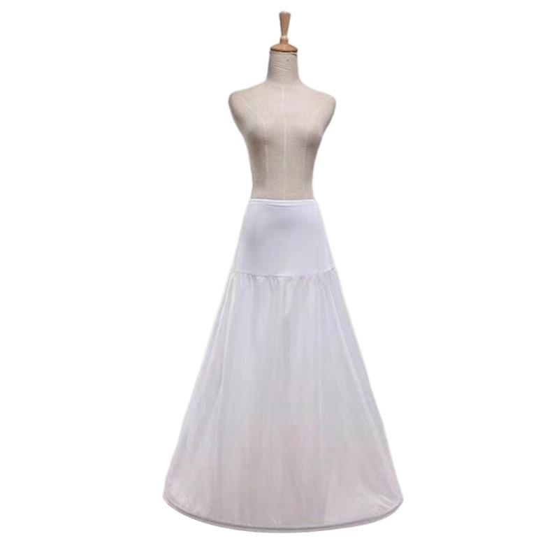 

Women Crinoline Petticoat with Hoops Full Slip Underskirt Cosplay Costume 1 білий