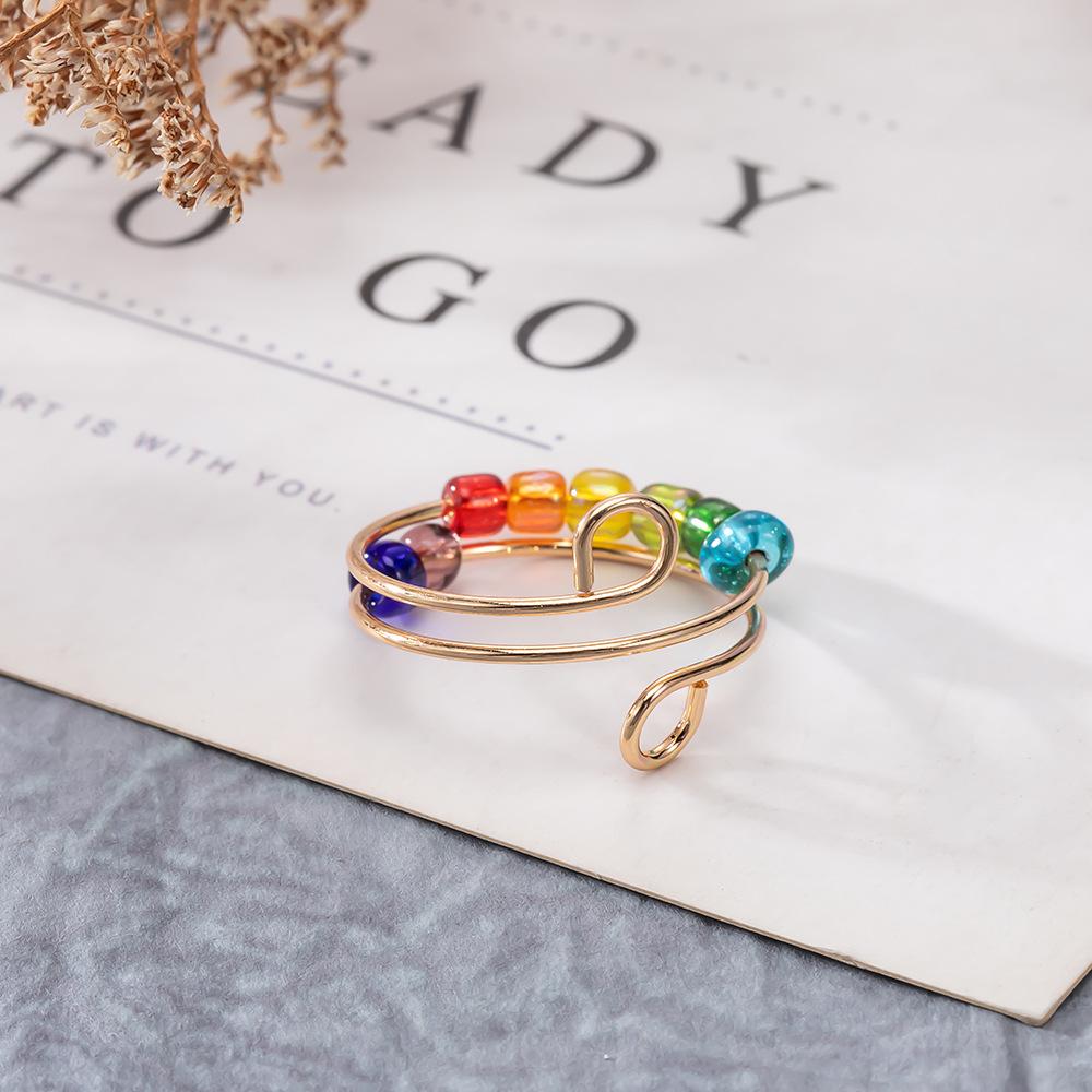 

Декомпрессия Тревога Цветные бусины Вращающееся кольцо Открытые бусины Вращающиеся бусины Кольцо