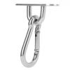 Hammock Chair Hanging Kit Stainless Steel Swing Ceiling Mount Hangers Set for Yoga Hammock Chair Sandbag