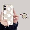 Black White Stars Lichee Pattern Phone Cover Case for Xiaomi Poco F8 C61 X3 Pro C51 X3 NFC C50