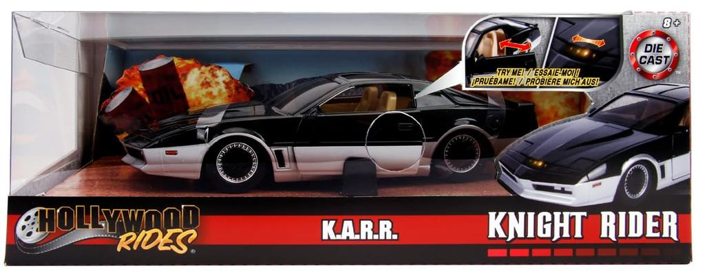 Kyosho Jada Toys Hollywood Rides Series Knight Rider Finished Product JADA31115 1/24 K.A.R.R.