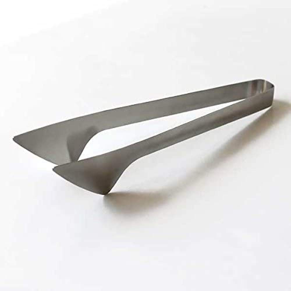 ambai TK-001 Stainless Steel Kitchen Tongs 25cm Chopstick Spatula Design Lightweight Dishwasher Safe by Makoto Koizumi