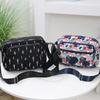 Multi-Printed Oxford Cloth Shoulder Bag Multi-Compartment Bag Mobile Phone Bag Water-Repellent All-Match Women'S Crossbody Bag