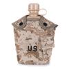 3-teiliges Feldflaschen-Set mit Aluminiumbecher und Hülle für Outdoor-Camping, Wandern, Rucksackreisen, Survival 3-teiliges Feldflaschen-Set