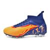 Mens Womens Low-Cut Football Cleats Grass Field Training Match Play Rubber Sole With Flexible Design