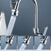 360 Rotating Faucet Nozzle for Kitchen Sinks not Splashes & Water Conservation Sink Attachment Simple Installation