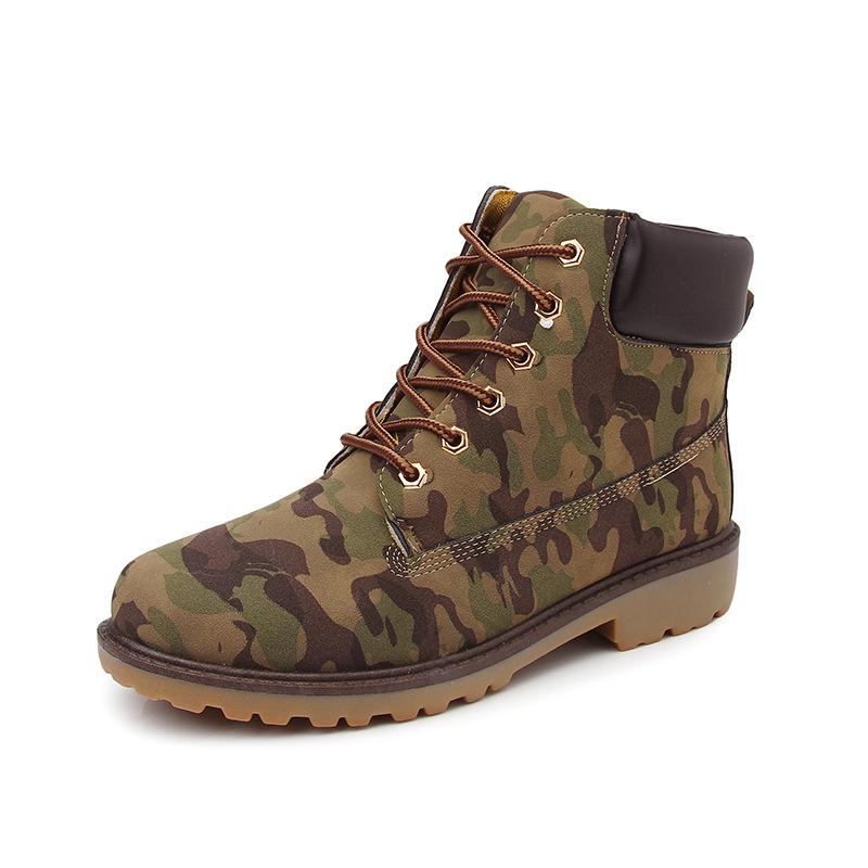 Men's High-Top Martin Boots, British Style, Plus Velvet, Large Size - Women's Retro Ankle Boots, G-3 G2