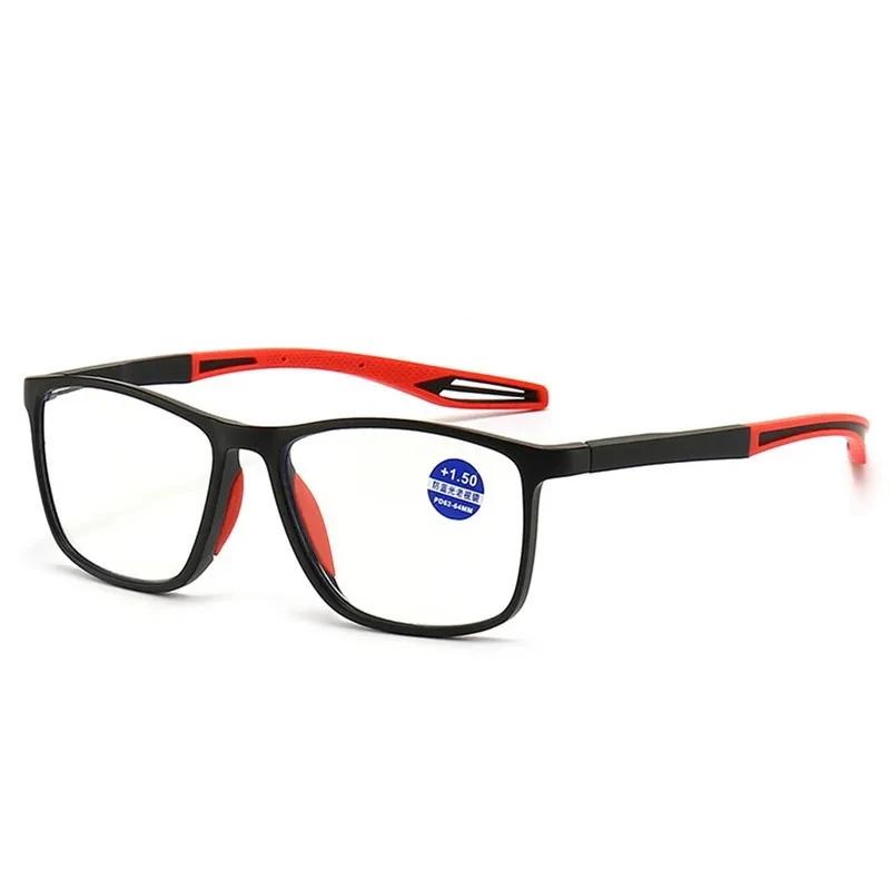 TR90 Sport Myopia Glasses Men Ultralight Anti Blue Light Prescription Eye Glasses Women Nearsighted Eyewear 0 -1.5 -2.0 To -6.0