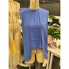 Sleeveless Women Loose Irregular Shirts Elegant Fashion Summer Blouse Solid Color Sweet Simple Office Long Tops Streetwear Casual Simple Clothing