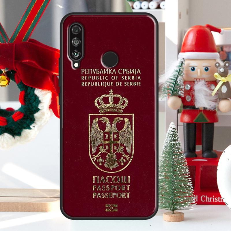 Flag of Serbia Serbian For Huawei Nova 7i 8i 11i 12i 12s Y73 Y70 Y90 Y60 Y72 Y61 Y91 9 10 SE P30 Pro P40 Lite Case