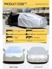Rain & Sunproof Car Cover for Toyota: New Levin, Corolla, Camry, RAV4, Prado – Thickened Protection