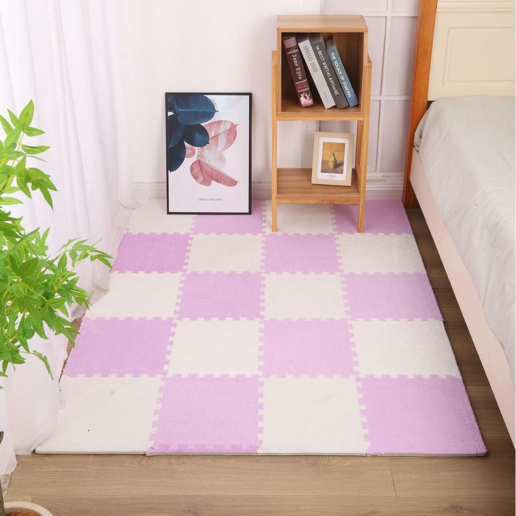 Eva Foam Puzzle Carpet Soft Plush Children's Mat Baby Toys Baby Play Mat  In Children's Room Keep Warm Playmat