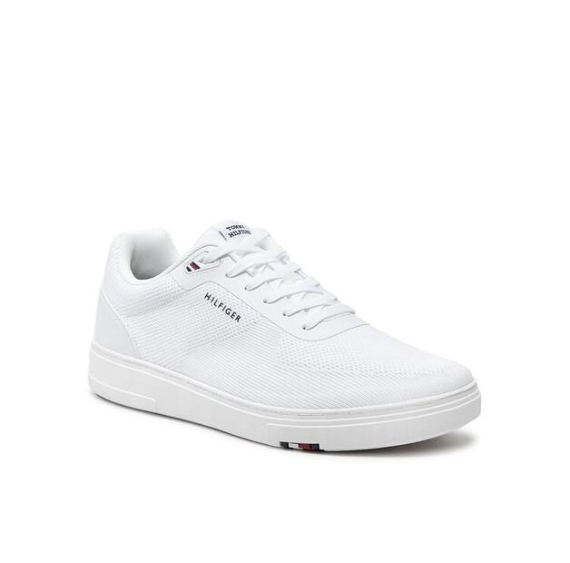 Men's Sneakers Tommy Hilfiger Modern Cup Knit Rwb Fm0fm04942 White