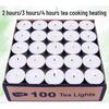 Liangdao 4-Hour Tea Light Candles (100-Pack)