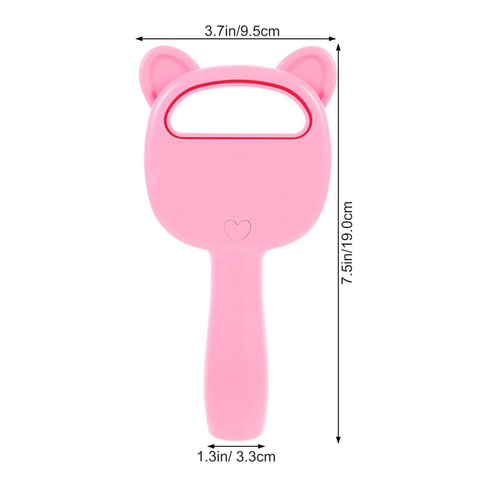 GOOHOCHY Bladeless Handheld Fan Small USB Rechargeable Personal Cat Fan for Home Travel