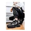 High-top Men's Youth Martin Boots, Sports Casual White Height-increasing Dad-style Versatile Trendy Shoes.
