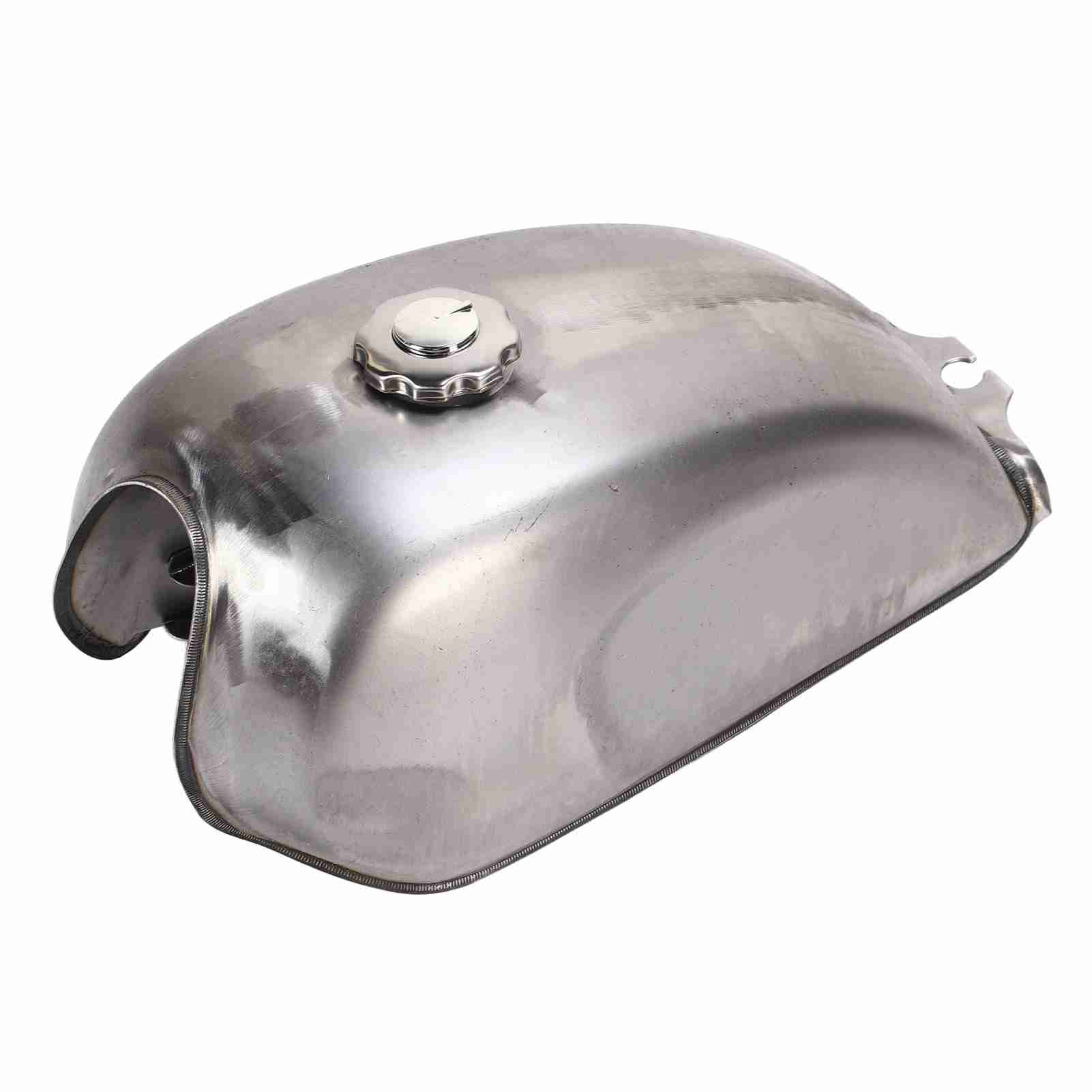 

2,4 галлона Мотоциклетный бензобак Голый металл Ретро дизайн Замена для CFMOTO Mandrill