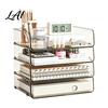 Stationery Storage Tray Clear Acrylic File Organizer Tray 1/2/3/4/5 Tier Paper Ducument Stackable Desktop Box Office Supplies Desk Rack Small