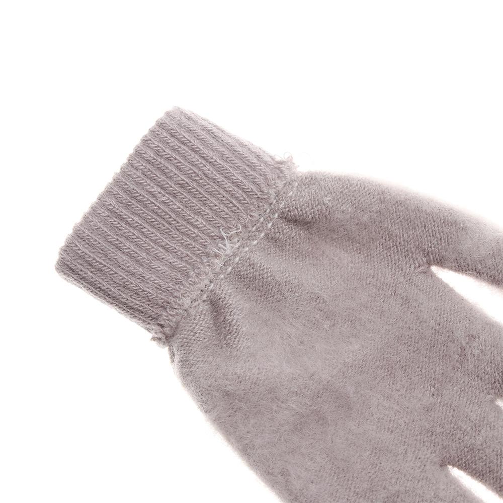 Accessories Winter Warm Thermal Wrist Warmer Full Fingered Gloves Wool Knitted Plush Lining Mittens