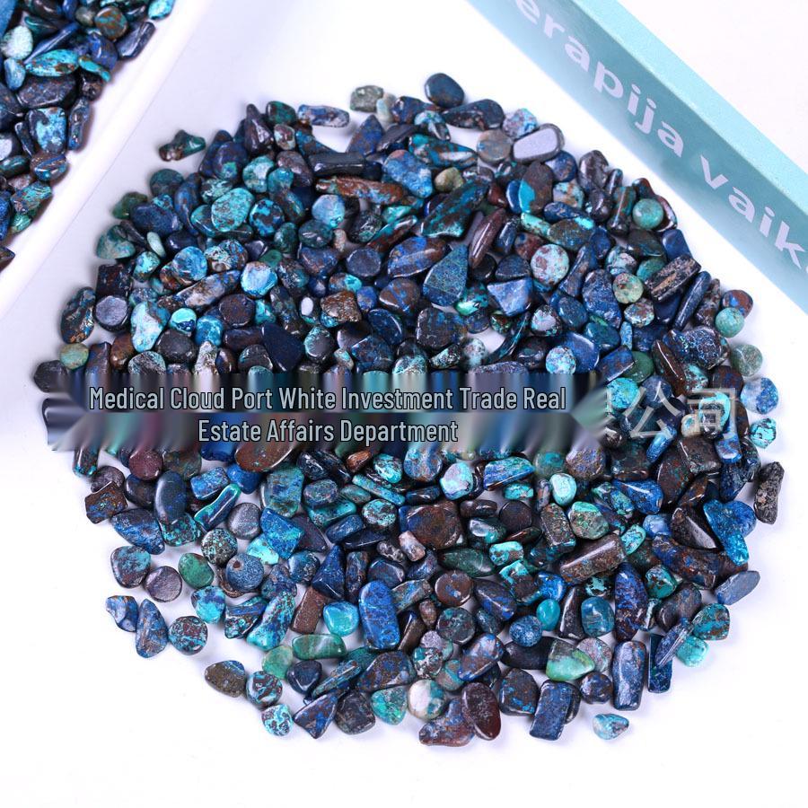 Kristall Edelstein Flaschen: Achat, Jade, Turmalin Mineralienproben (5-7mm)