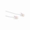 Câble adaptateur réseau - Microconnect - MPK181W - RJ-11 (M) - 1 m - Blanc