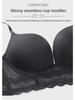 European & American Sexy Backless Bra Set: U-Shaped, Small Chest, Gathered Effect
