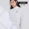 Converse Loose Fleece Retro Gray Wch723 Ggn