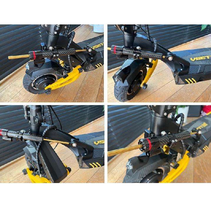 Motorcycle CNC Carbon Directional Steering Damper Stabilize For YAMAHA Kawasaki Honda Suzuki Universal Stabilizer Adjustable