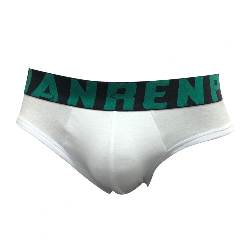 

Мужские трусы с широким поясом, трусики с треугольным вырезом и низкой посадкой, дышащее быстросохнущее бесшовное нижнее белье с 3D вырезом L белый