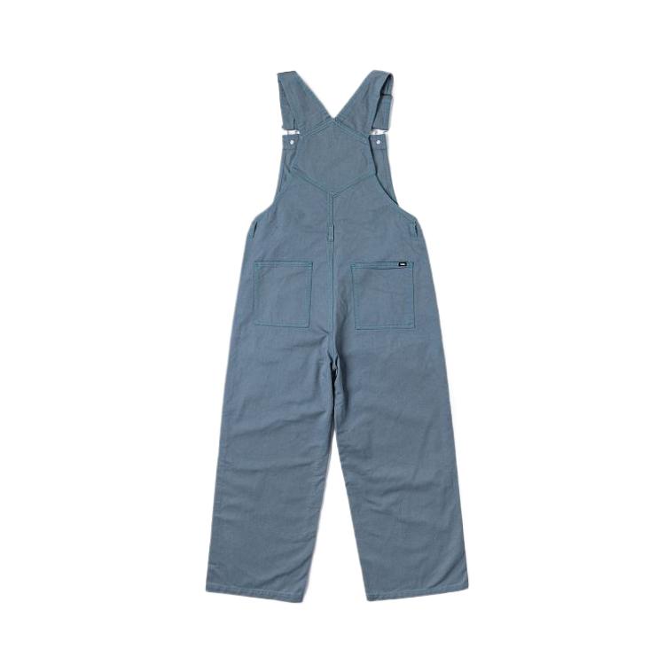 Vans Solid Color Comfortable Durable Fashion Overalls Women Overalls Denim-Blue VN000NEGRV2