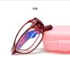 New Folding Presbyopic Reading Glasses Anti-blue Light Glasses Portable Presbyopic Glasses Elegant PC Eyewear for Men Oculos