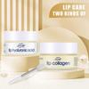 Hyaluronsäure Lippen-Schlafmaske, Hyaluronsäure Lippenmaske über Nacht, Lippen-Aufpolsterer, Lippenbalsam zur Reparatur von Lippenfalten und zum Aufpolstern, Natürliche Feuchtigkeitsversorgung für