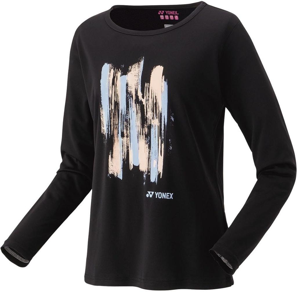 Yonex Long Sleeve 16813 Black Medium Women's T-Shirt (007)